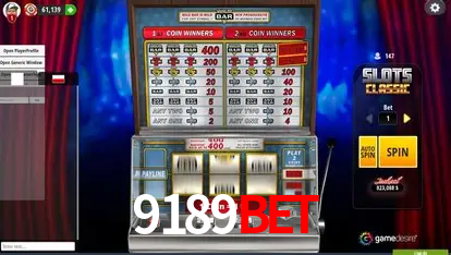 Descubra o Mundo do Cassino Online com 9189bet